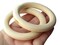 2 70mm Natural Wood Large Ring Beads Wooden Donut Beads Macrame Beads Giant Beads Ring Pull bH3